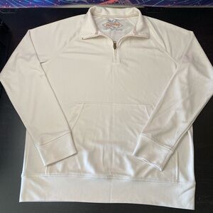 Weatherproof Men's Cream Zip-Up Sweater